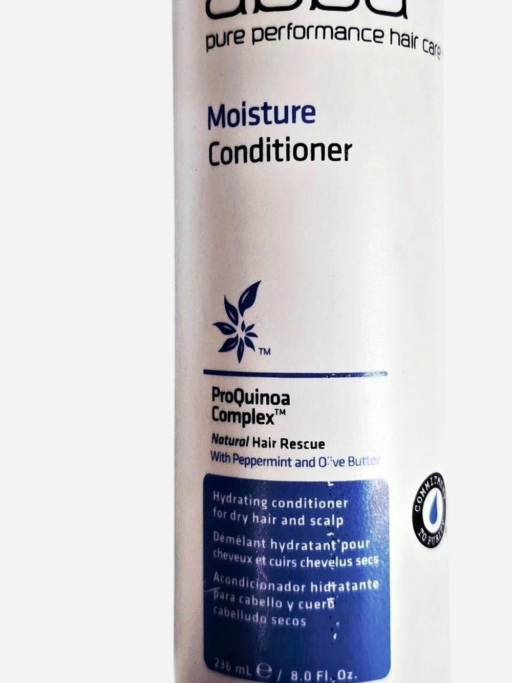Abba Moisture ProQuinoa Complex Natural Hair Rescue Conditioner